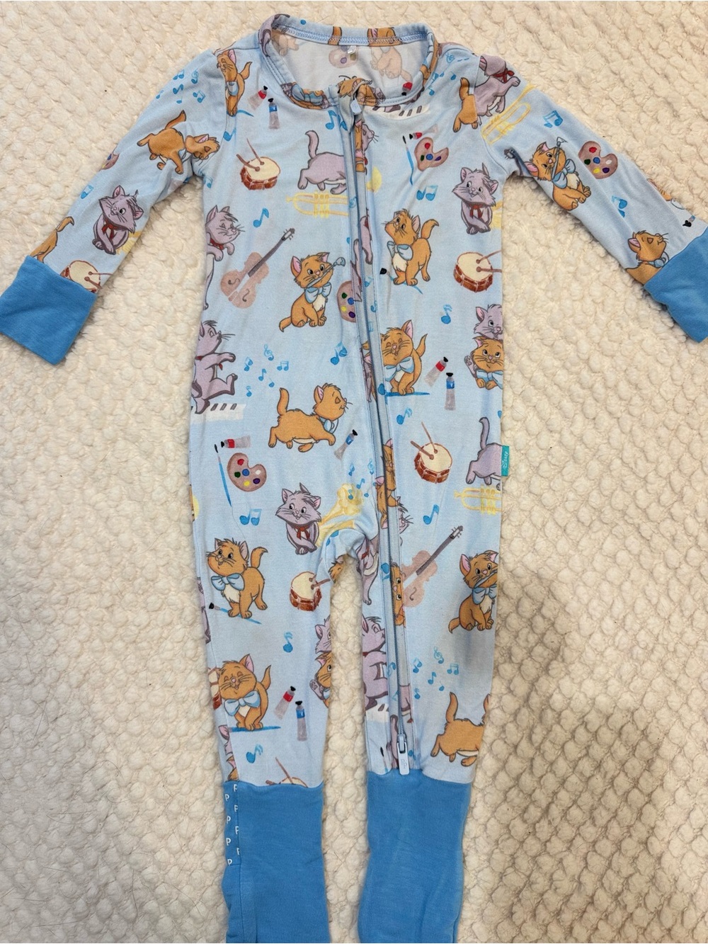 Posh Peanut Disney Aristocats Convertible Romper 6–9M